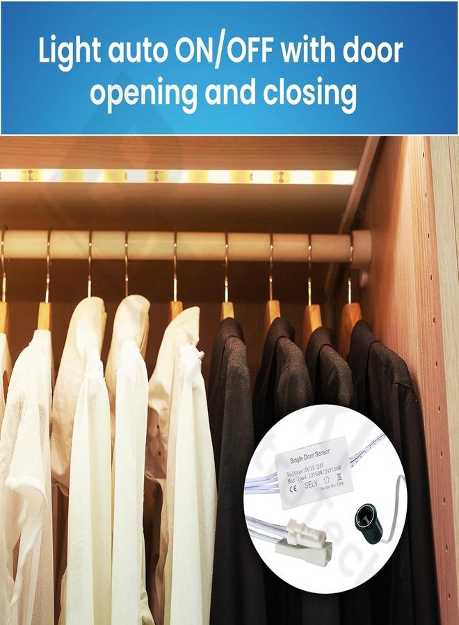 Maxwell Wardrobe Door Sensor, DC 12-24V, Max Load 12V 60W/24V 100W (Double Door) - Image 2